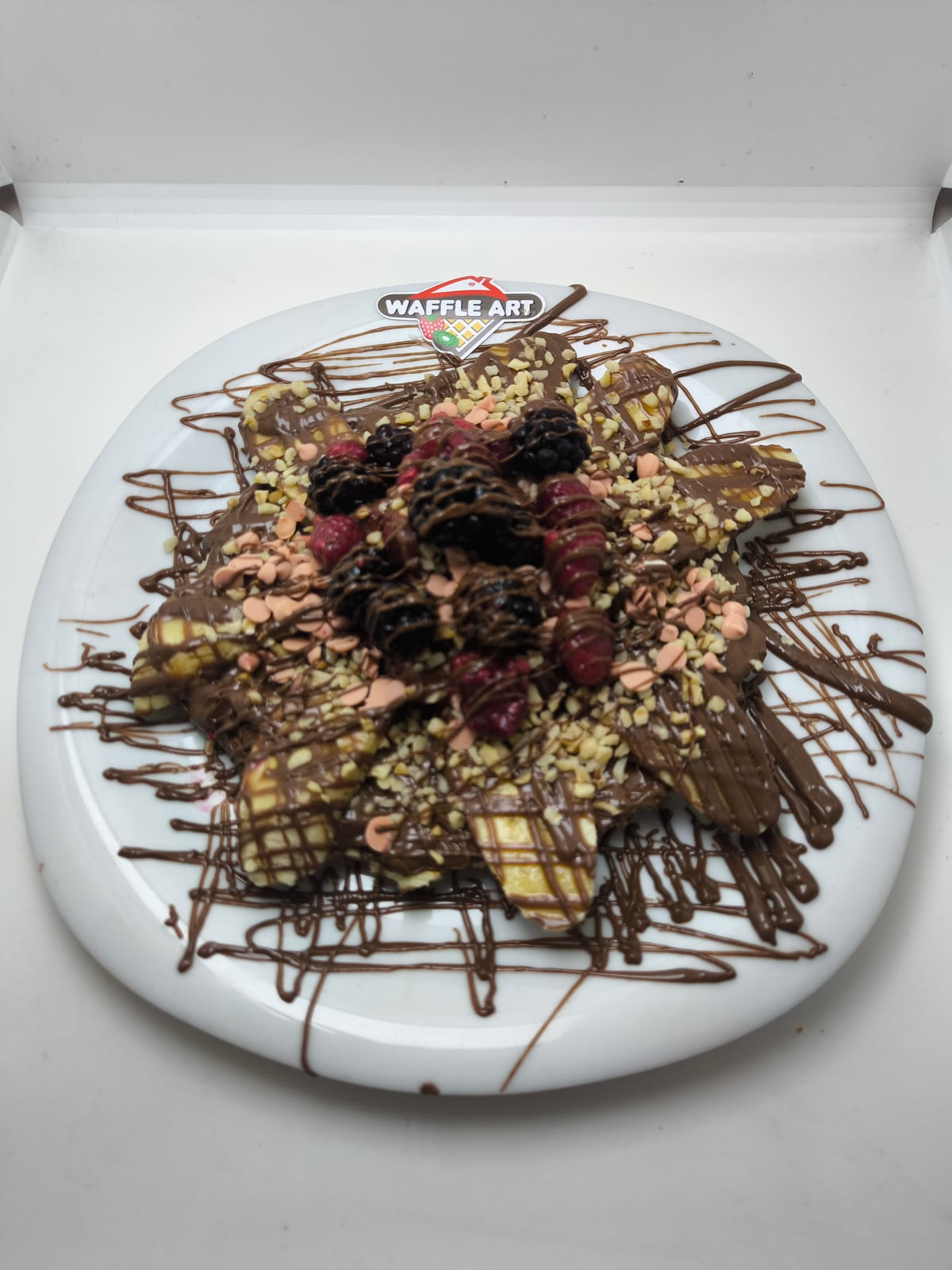 Orman Meyveli Waffle