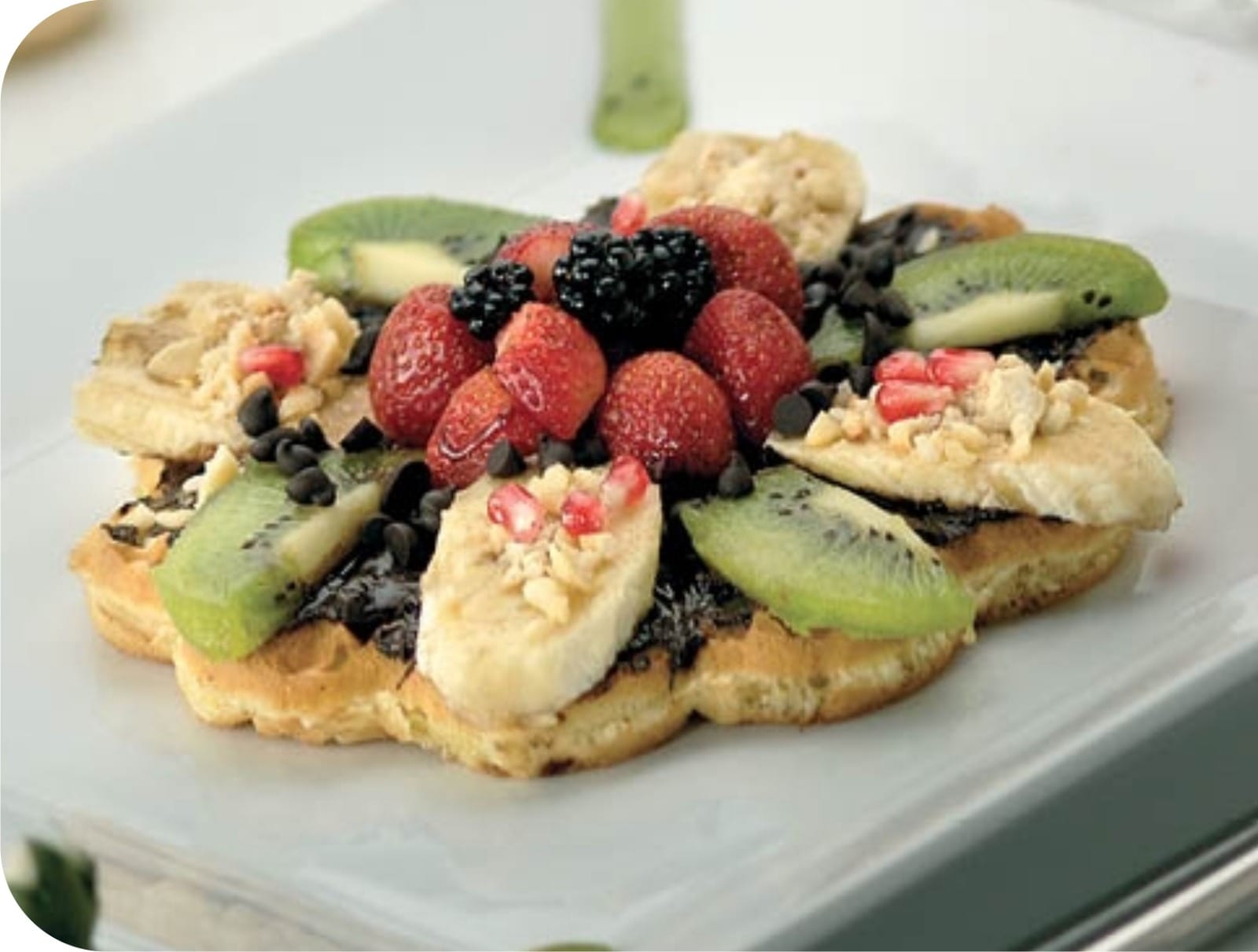 Tabakta (Açık) Waffle